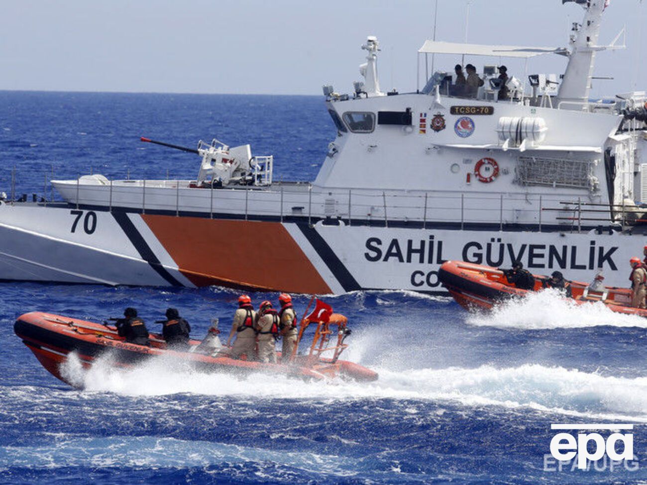 Турецькі ВМС скерували судна в район стрільби