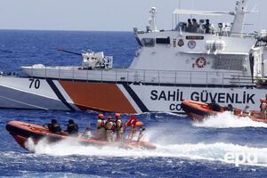 Турецкие ВМС отправили судна в район стрельбы