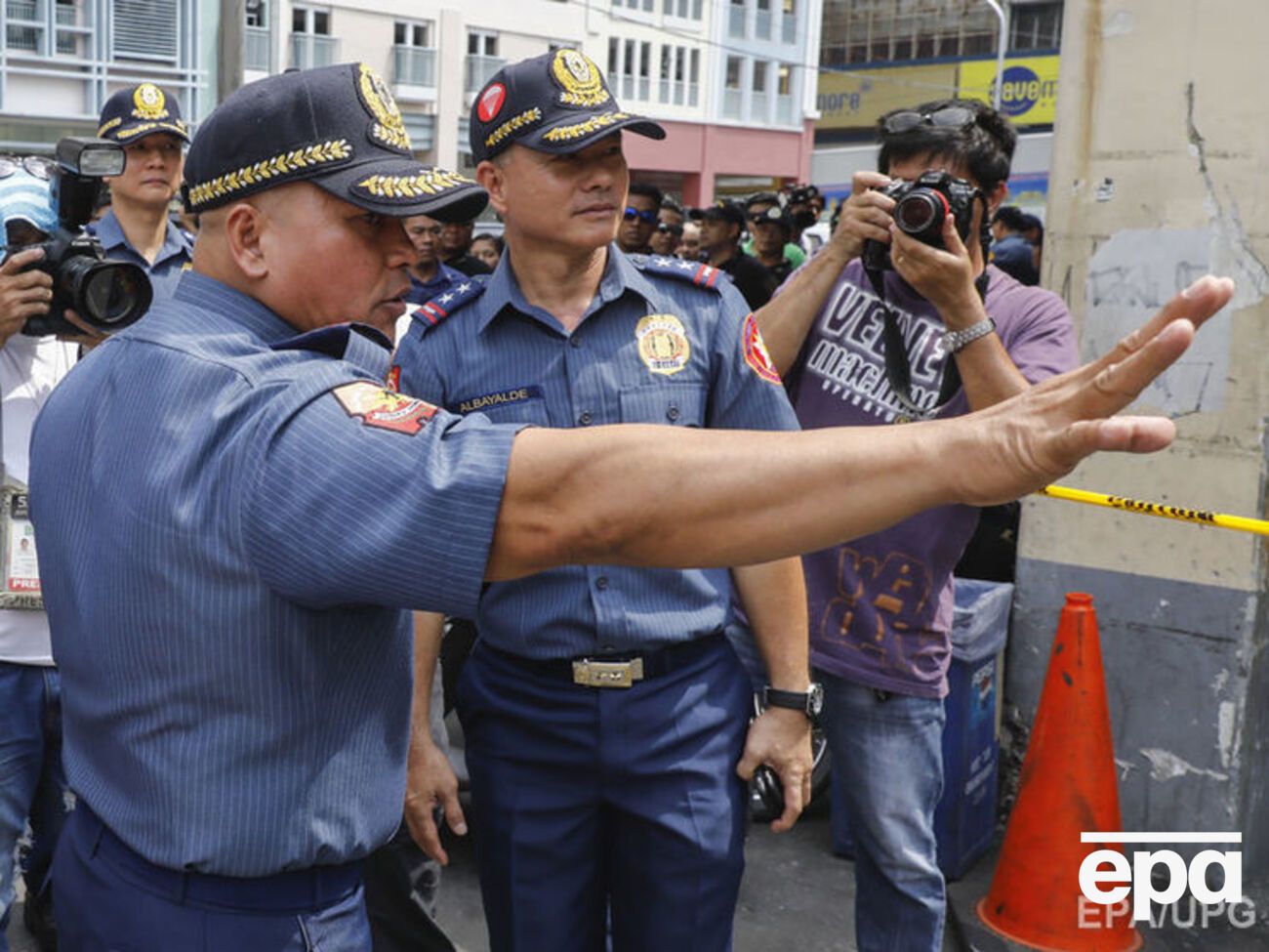 Полиция Филиппин хотела задержать Пароджинога, но он открыл огонь