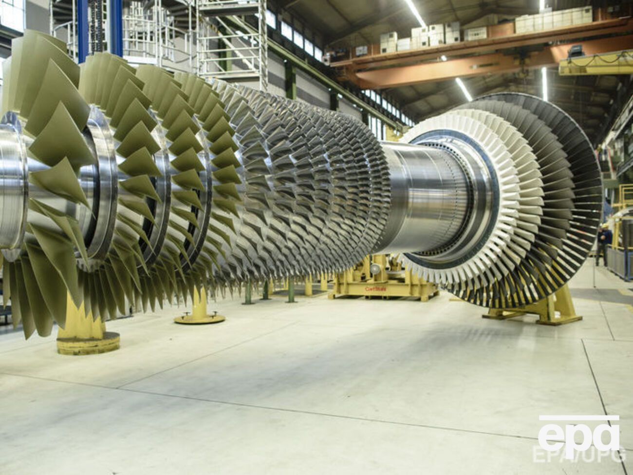 Газовая турбина производства Siemens. Четыре подобные установки стали причиной международного скандала