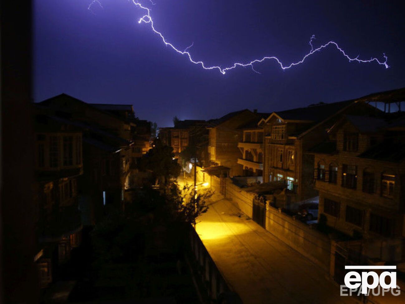 Блискавки особливо часті в сезон мусонів