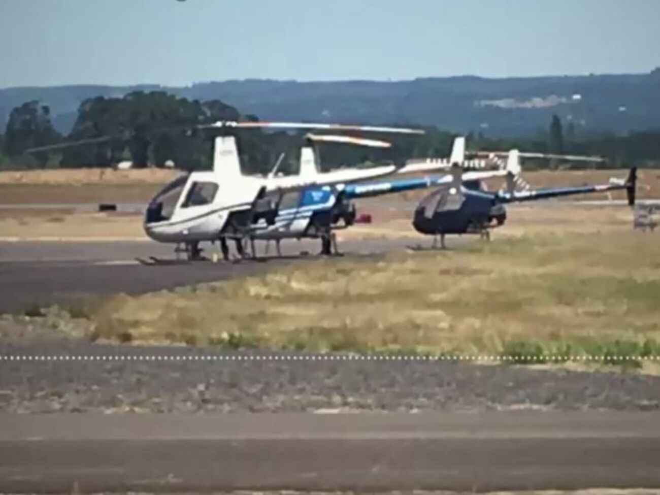 Злоумышленник попытался угнать вертолет летной школы