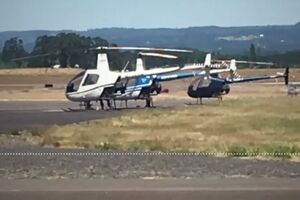 Злоумышленник попытался угнать вертолет летной школы