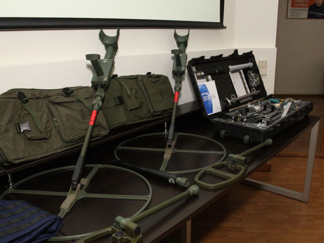 Піротехніки отримали сучасні металодетектори