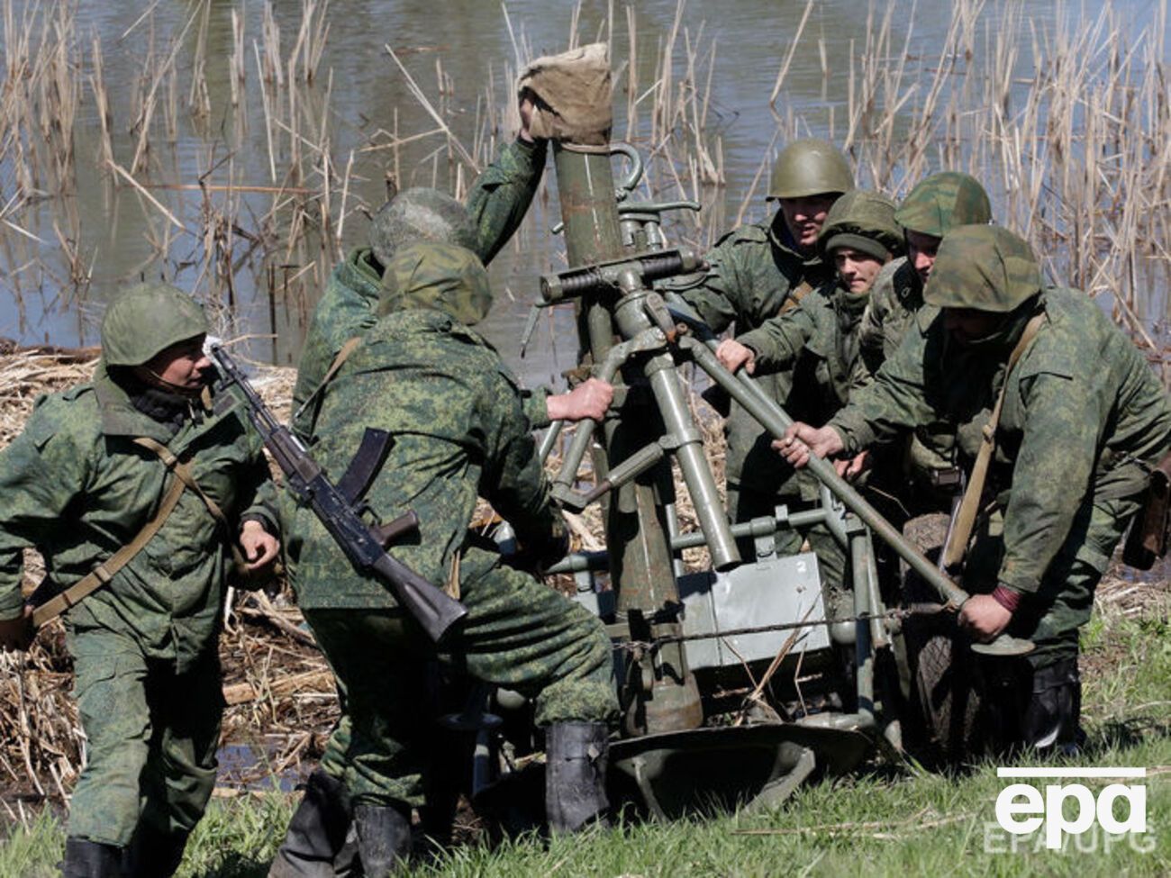 Боевики применяли минометы и гранатометы