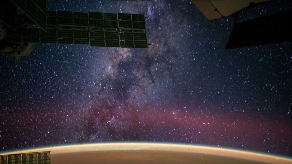 Чумацький шлях із Міжнародної космічної станції