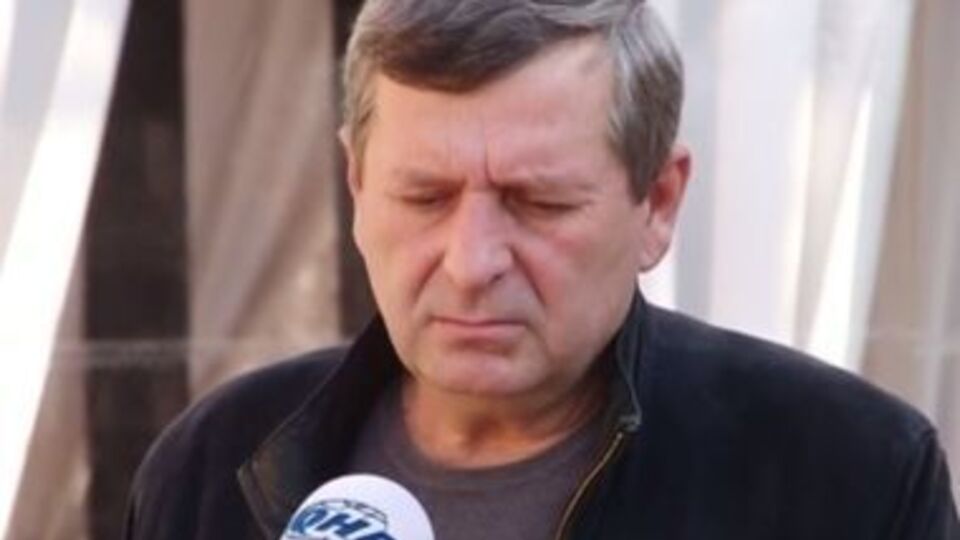 Чийгоза було затримано в січні 2015 року за участь у мітингу на підтримку територіальної цілісності України