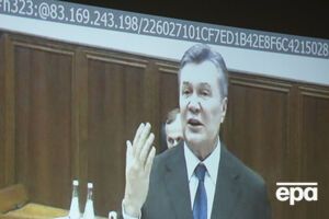 Янукович в среду появился на ТВ