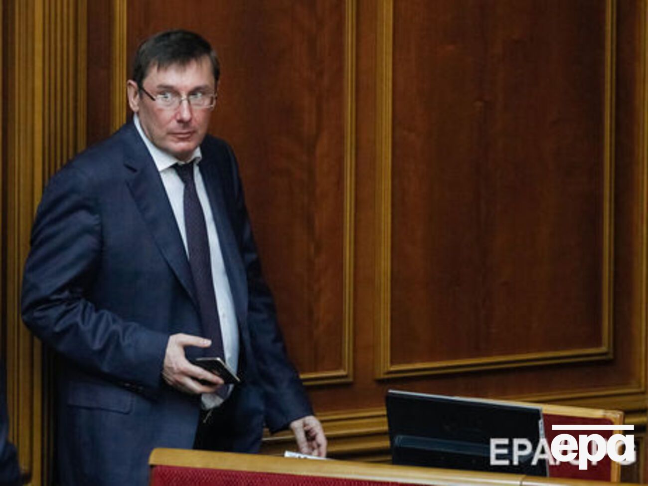 Луценко: Три представления генеральной прокуратуры на нардепов должны быть рассмотрены в парламенте