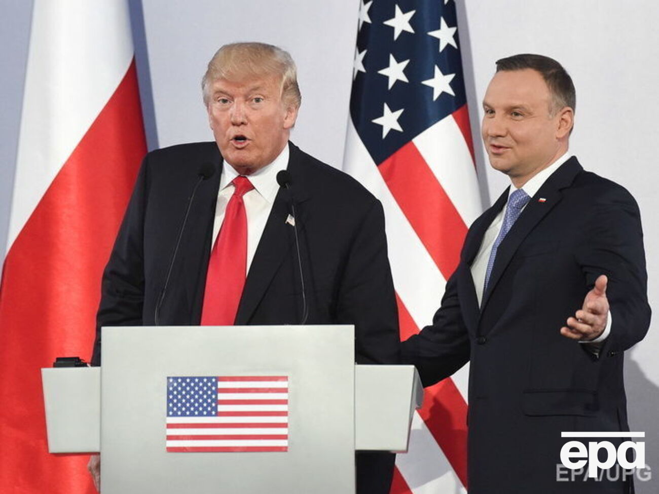 Трамп заявив про прихильність США до миру в Центральній і Східній Європі