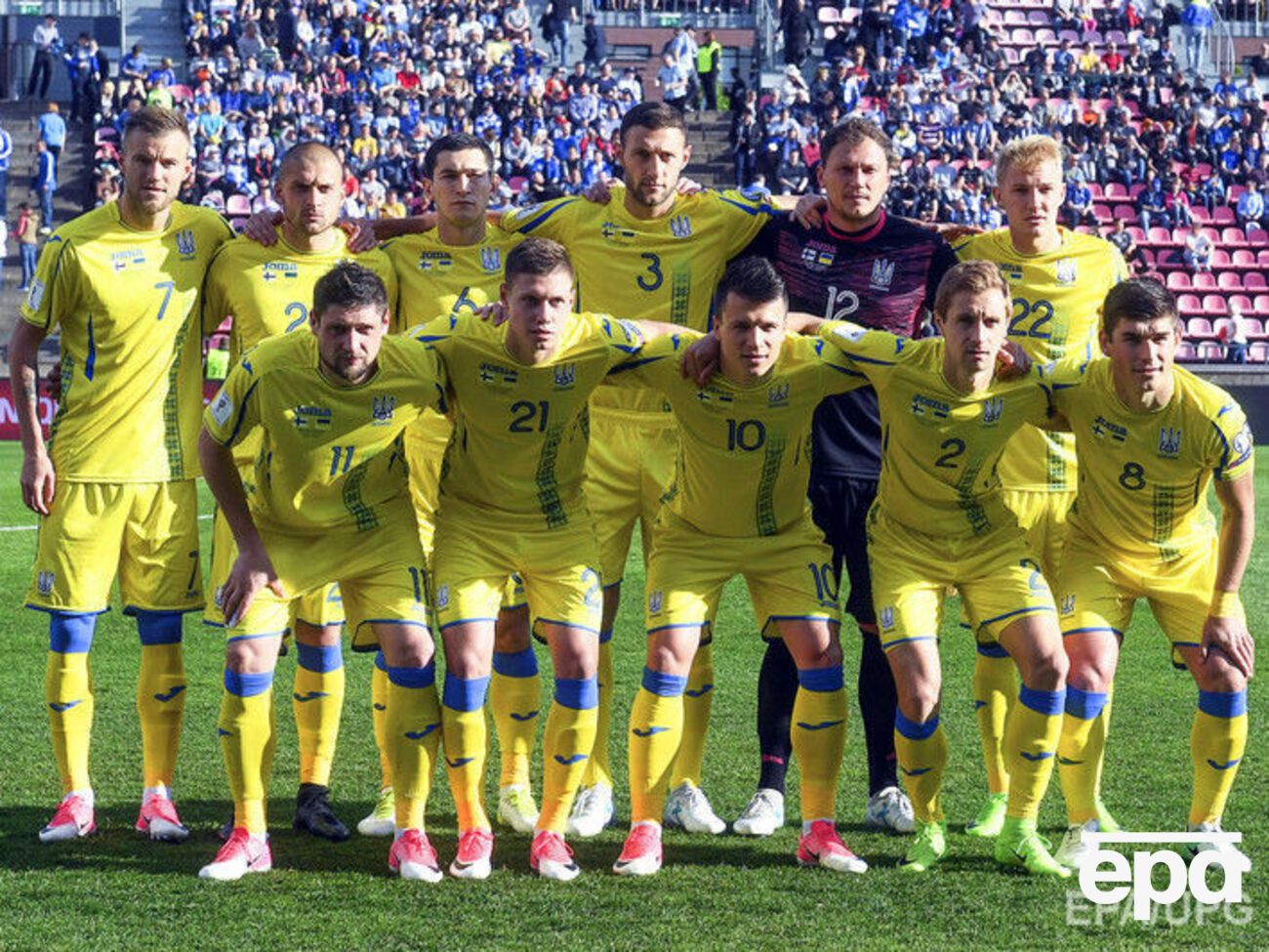 Сборная Украины поднялась в рейтинге ФИФА на 12 строчек