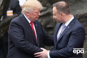 У Варшаві президент США Дональд Трамп зустрівся з польським колегою Анджеєм Дудою