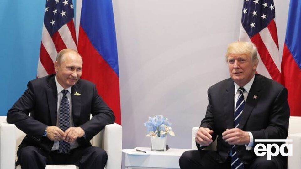 Президент России Владимир Путин и президент США Дональд Трамп на саммите G20 в Германии