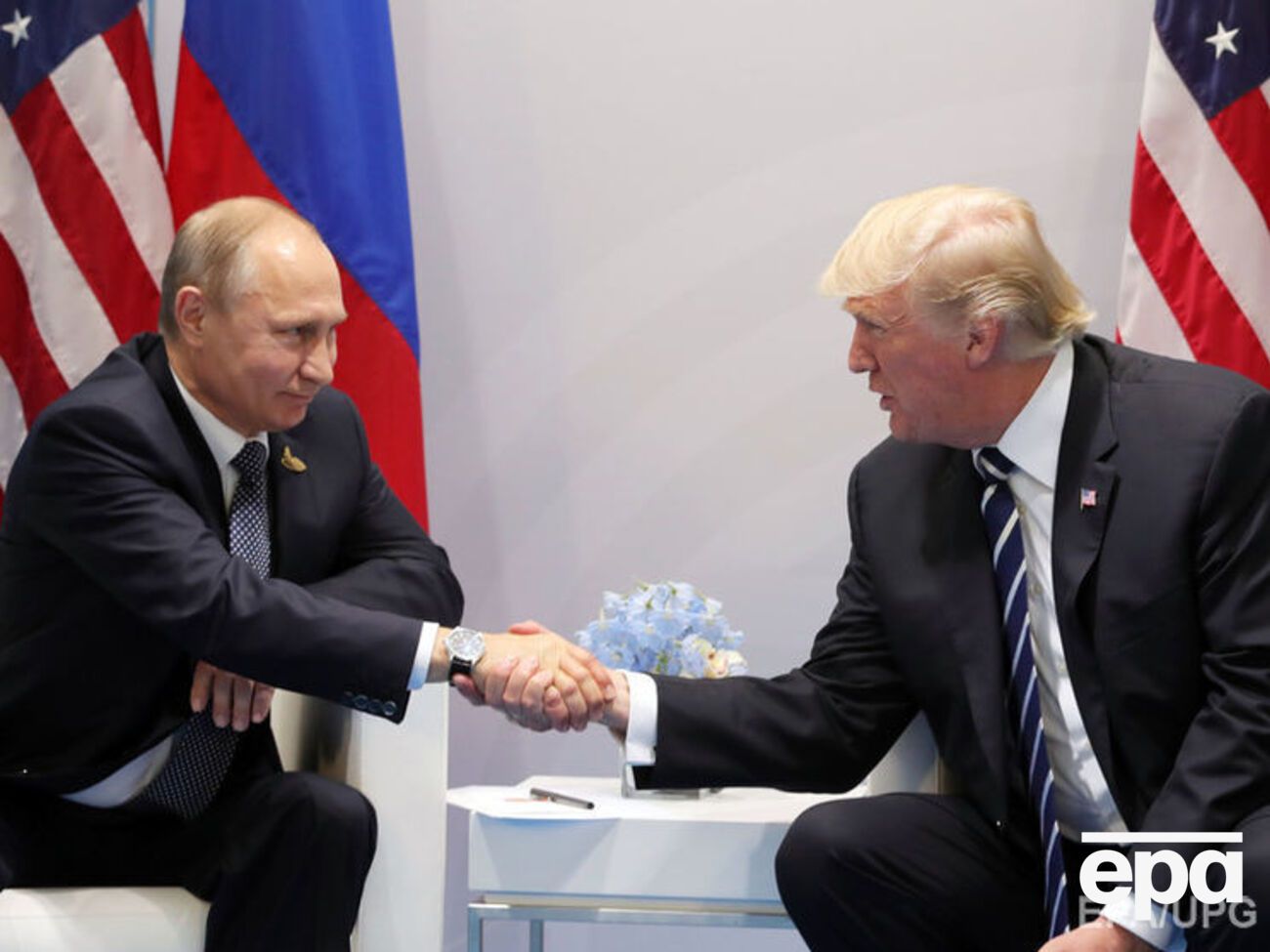 Рукостискання Путіна і Трампа на саміті G20