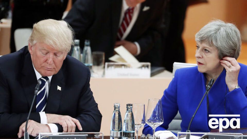Трамп зустрівся з Мей на полях саміту G20