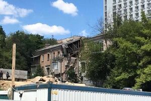 У Києві внаслідок вибуху обвалився будинок