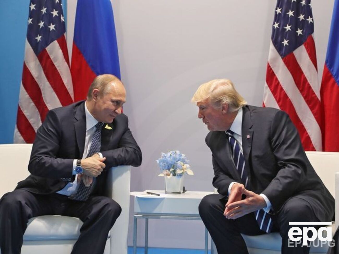 Путін зустрівся з Трампом 7 липня