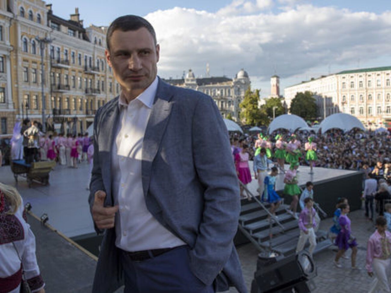 Кличко заявил, что на Трухановом острове обустроят скейт-парк, тренажерные площадки и поле для мини-футбола