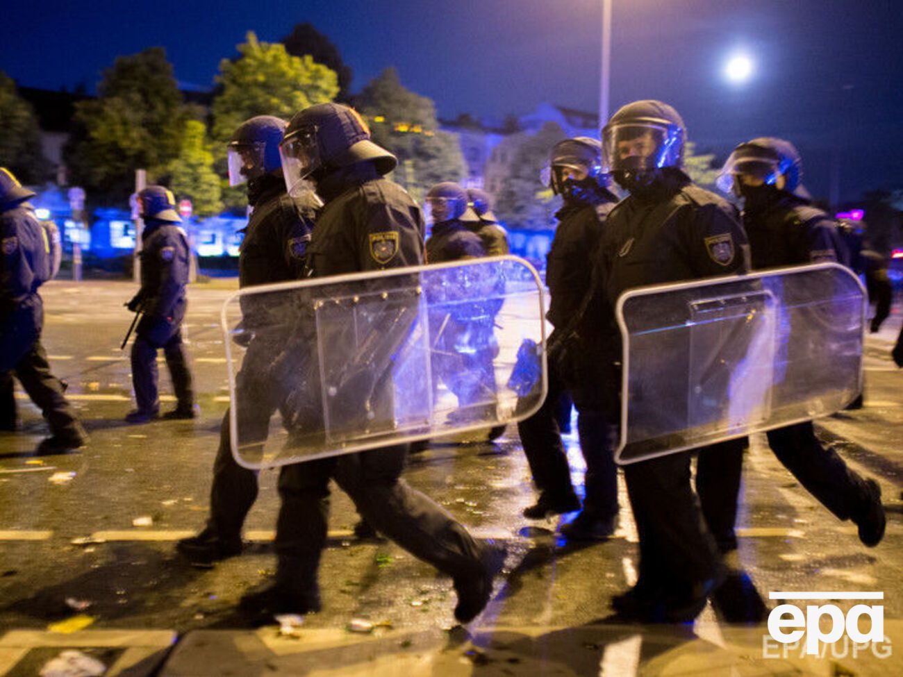 В Гамбурге задержаны 288 участников протестов