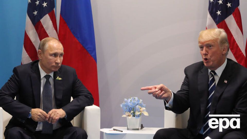 Трамп прокоментував перебіг переговорів із Путіним