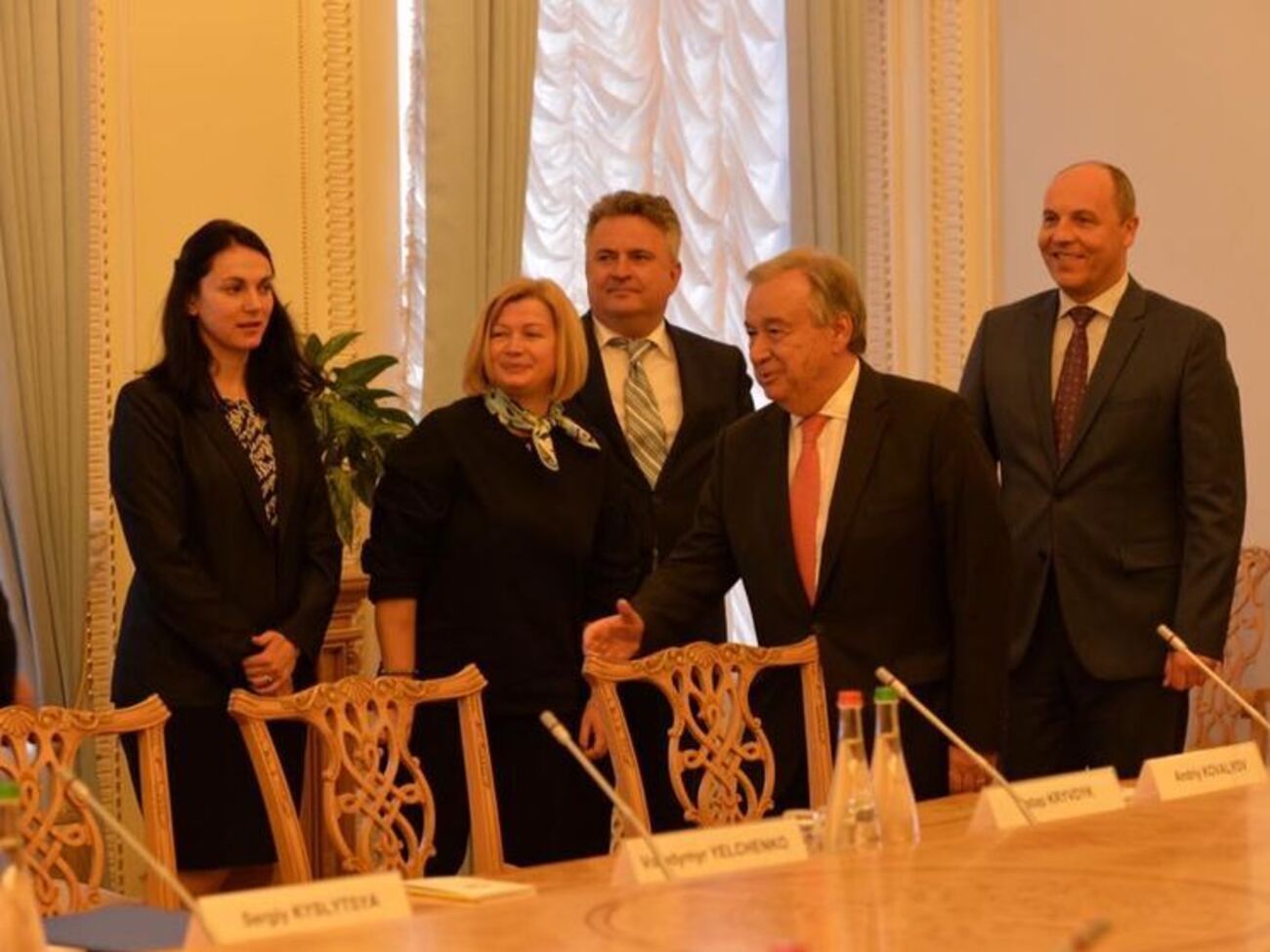 Сегодня Гутерриш находится с визитом в Украине