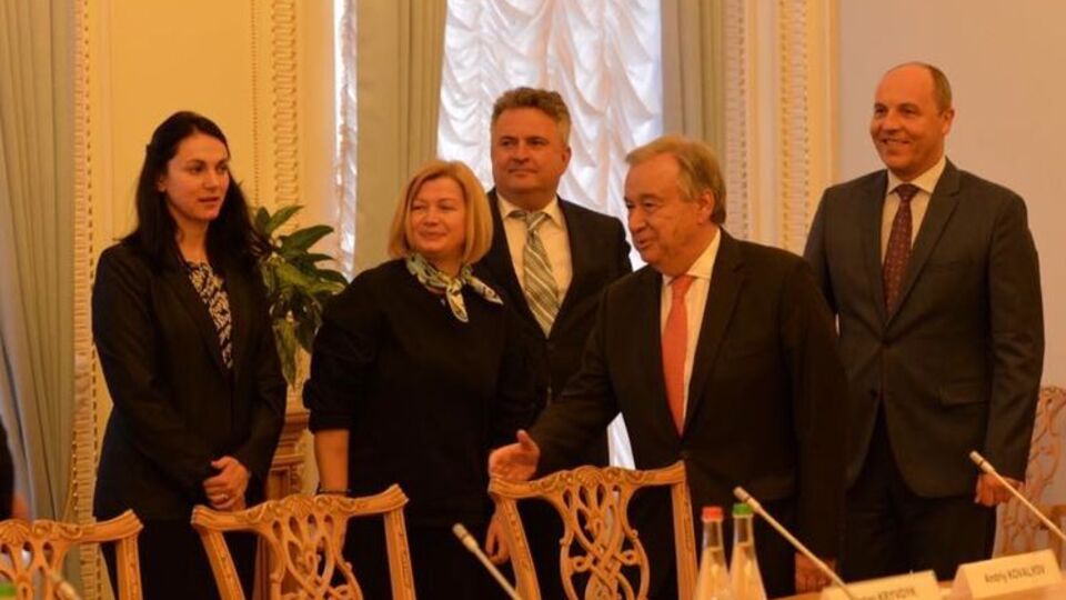 Сьогодні Гутерріш перебуває з візитом в Україні