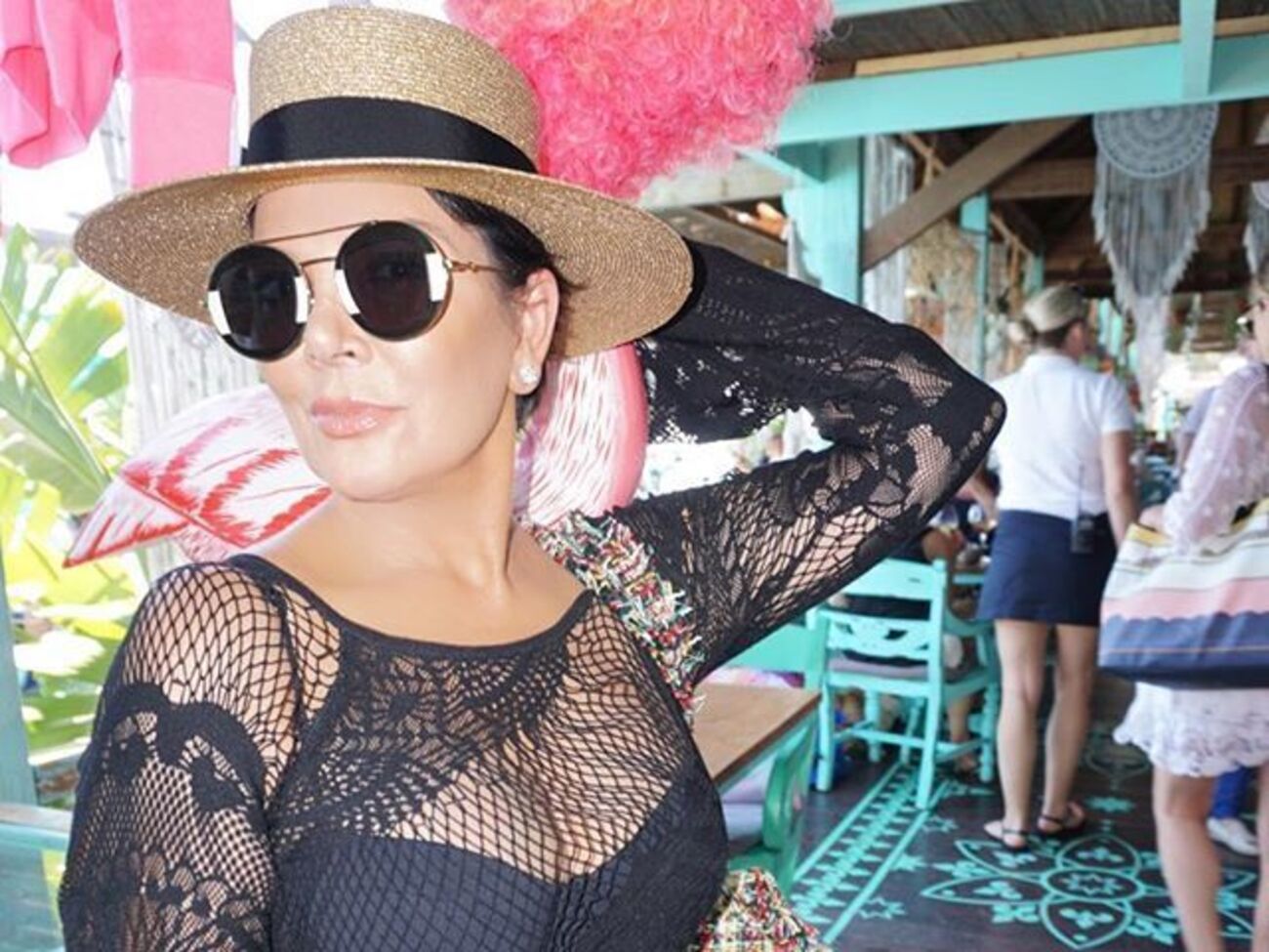 Крис Дженнер сделала селфи в купальнике