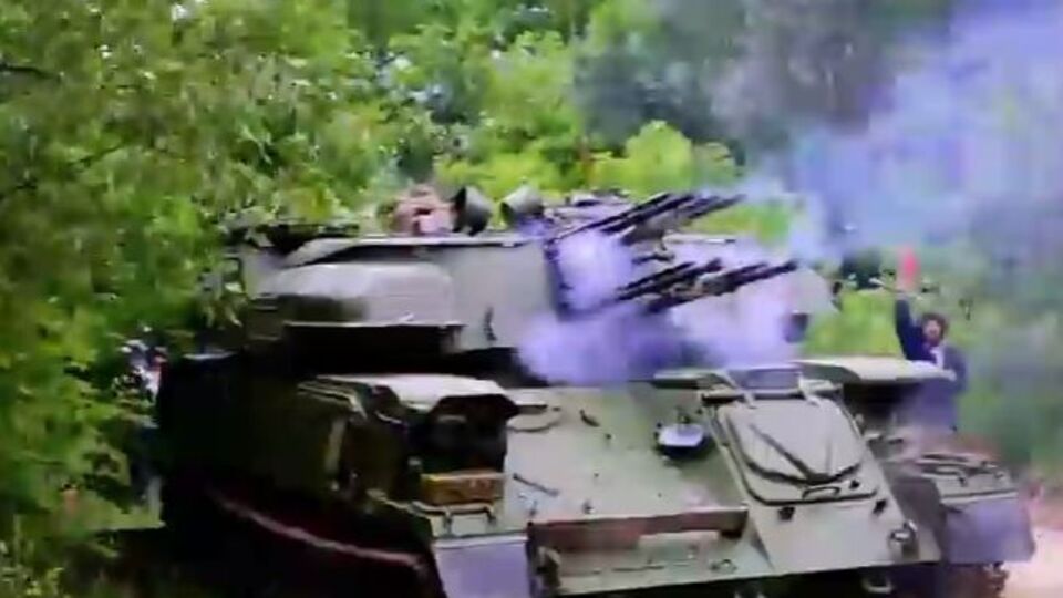 Испытания "Шилки" перед передачей их ВСУ