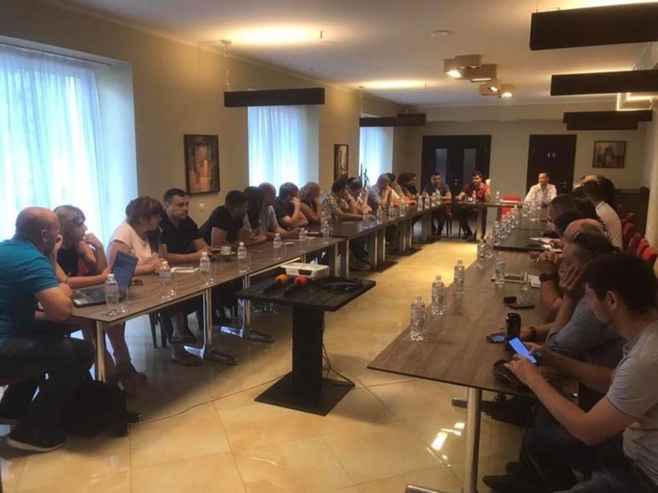 Совместное совещание координаторов региональных ячеек "Руху нових сил"