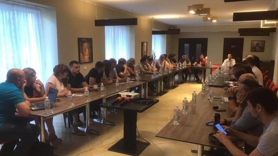 Спільна нарада координаторів регіональних осередків "Руху нових сил"