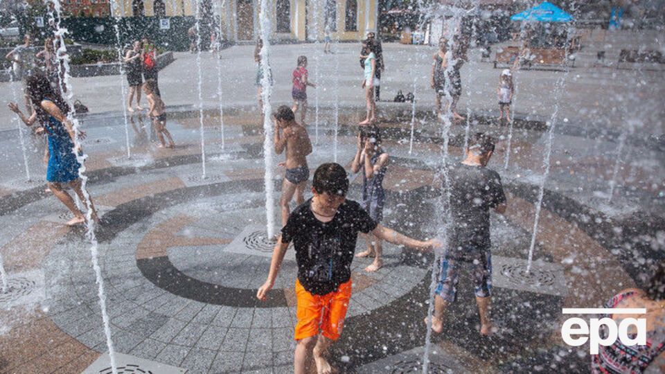 У Київ прийшла спека