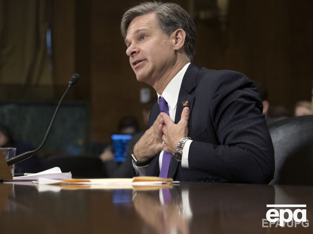 50-летний Рэй прошел процедуру утверждения на пост руководителя ФБР