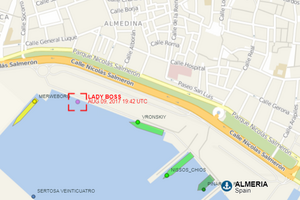 Сухогруз Lady Boss доставили в порт Альмерия