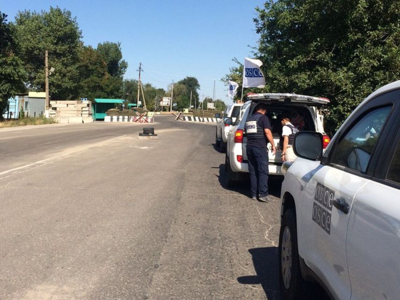 В Новоазовск патруль ОБСЕ не пускали боевики