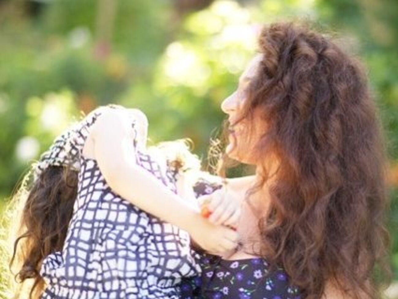 Бережная не показывала лицо дочери