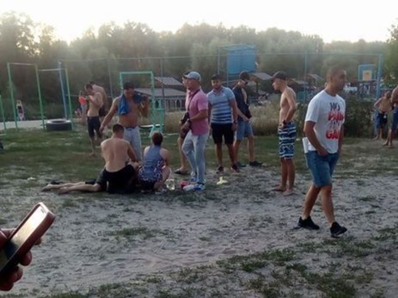 У Полтаві на пляжі 10 серпня сталася стрілянина