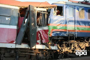 Поезда двигались навстречу друг другу