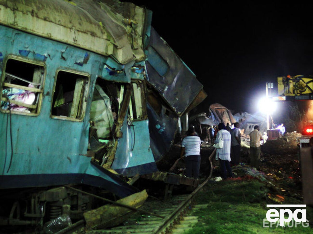 41 человек погиб в результате аварии на железной дороге в Египте