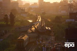 У Єгипті зіткнулося два потяги