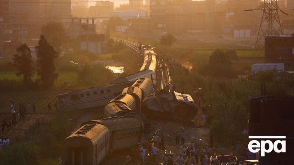 В Египте столкнулись два поезда
