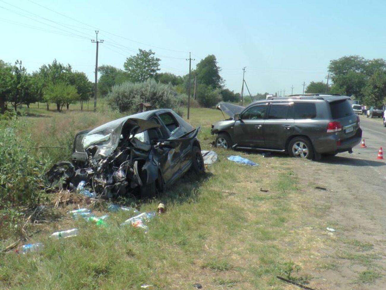 32-річний водій автомобіля Peugeot 207 виїхав на зустрічну смугу