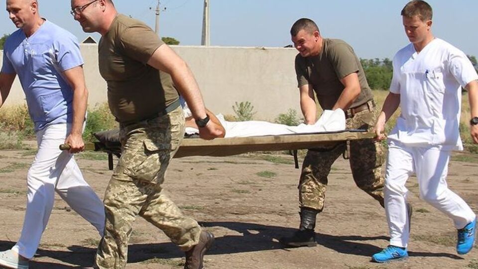 Бойцы получили минно-взрывные ранения