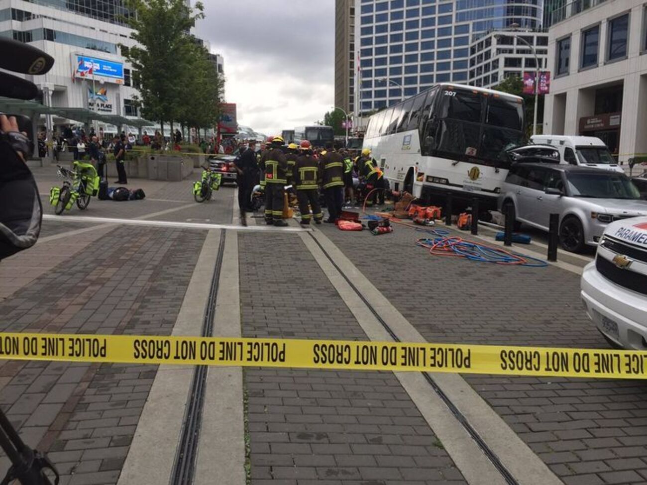 Автобус належить компанії Tancle Vancouver