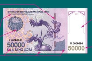 На новой купюре изображены аисты