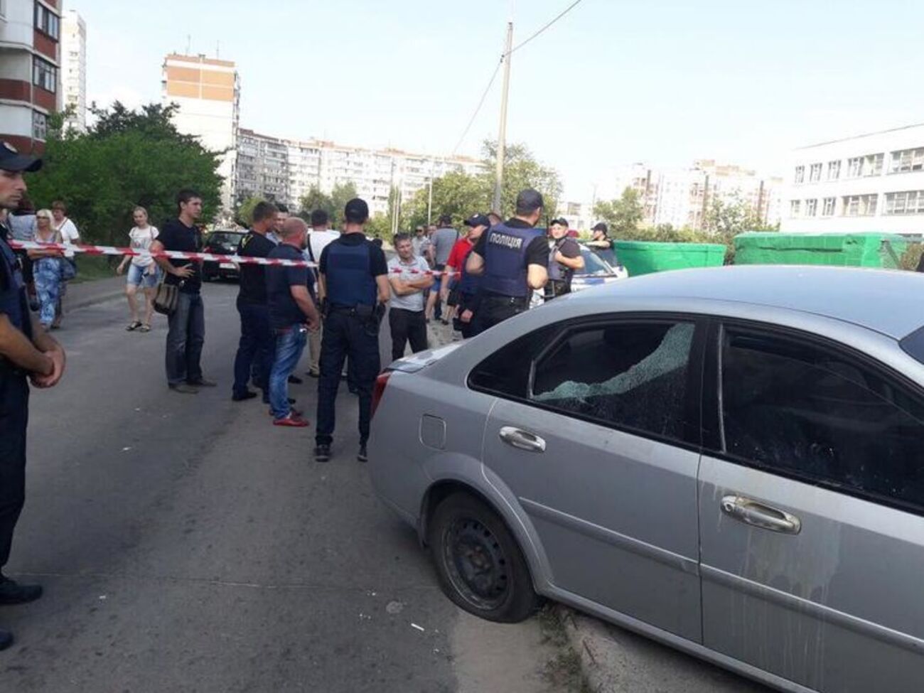 Мельничук стал участником конфликта из-за детского сада на Троещине