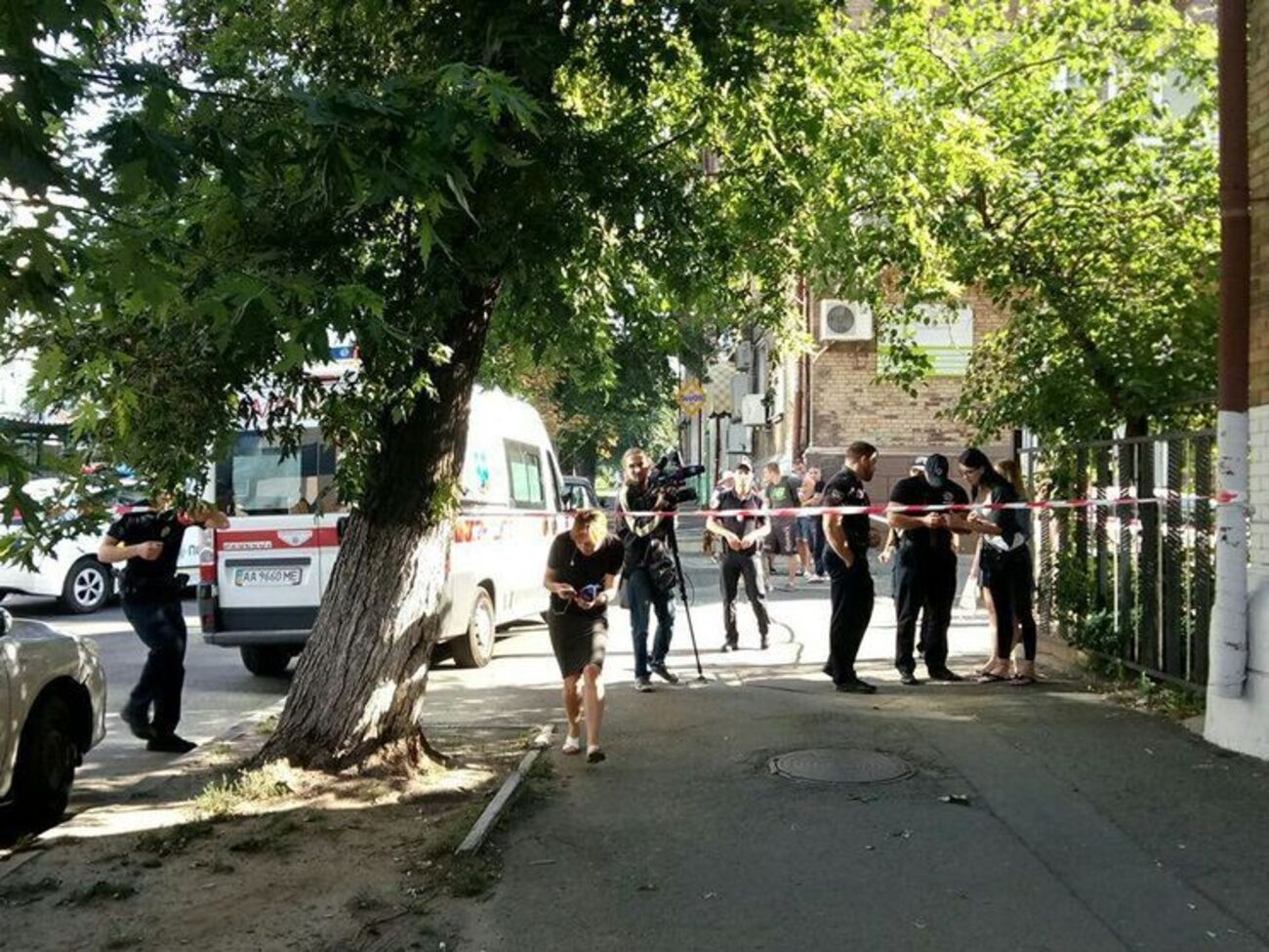 Той, хто стріляв, разом зі спільником зник