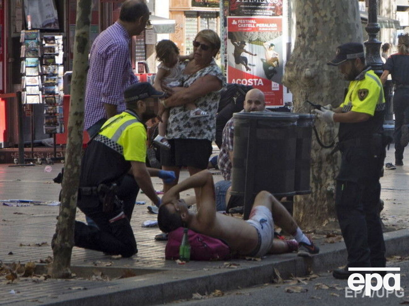 У Барселоні відбулася терористична атака з використанням мікроавтобуса