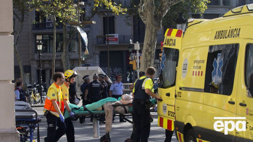 Травмовані проходять лікування в 15 лікарнях Барселони