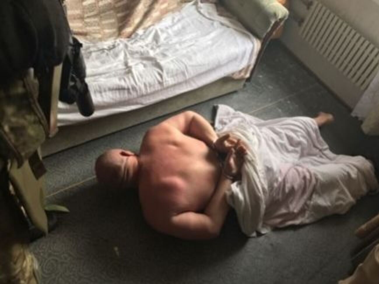 У затриманого вилучили майже кілограм вибухівки