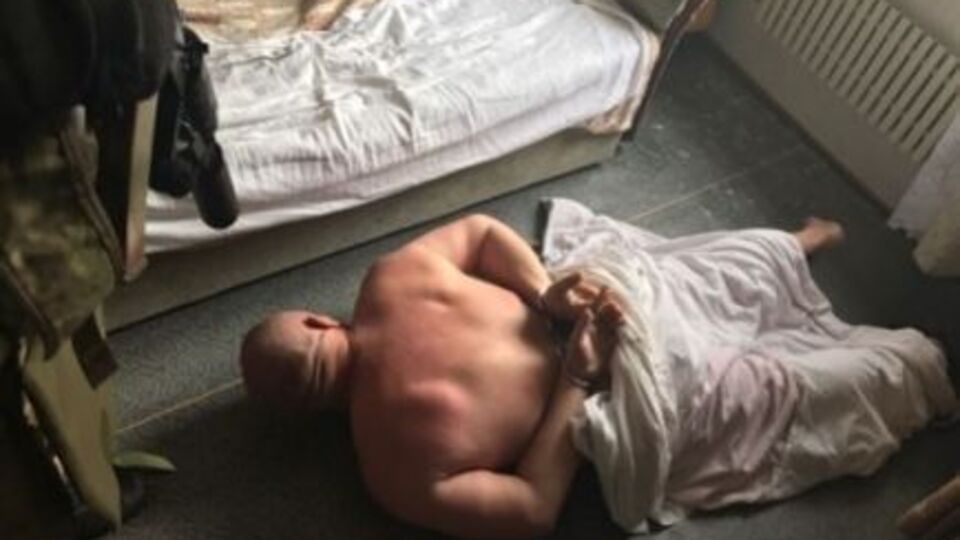 У задержанного изъяли почти килограмм взрывчатки